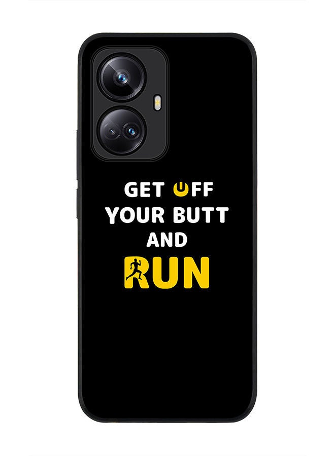 Stylizedd حافظة حواف سوداء متينة لهاتف Realme 10 Pro Plus 5G - غطاء رقيق مرن من مطاط TPU مضاد للصدمات - Image 1