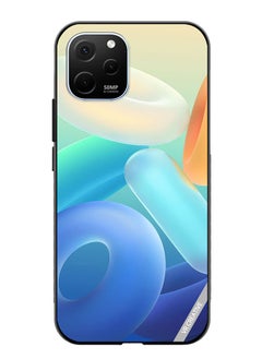 Protective Case Cover For Huawei Enjoy 50z Rings Design Multicolour