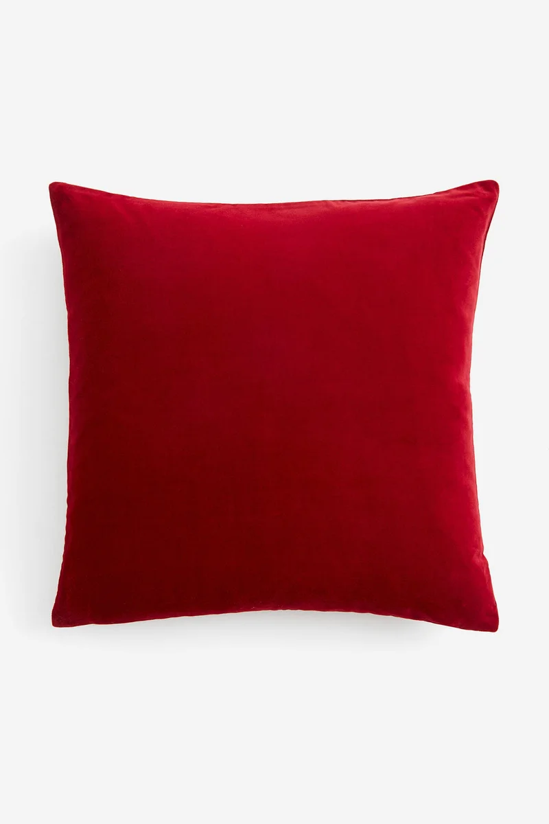 H&M Cotton Velvet Cushion Cover