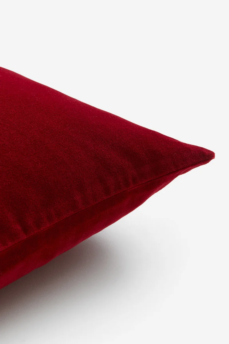 H&M Cotton Velvet Cushion Cover