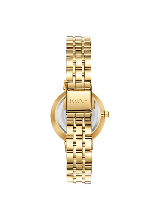 إكستاسي Women's Stainless Steel Analog Watch E23506-GBGM - 30 mm