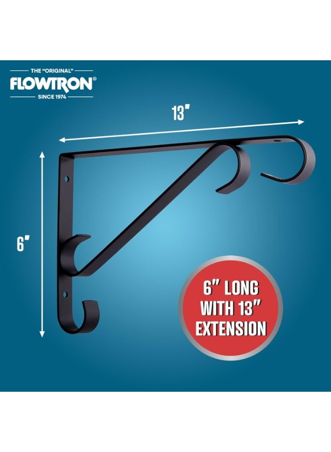 Flowtron Flowtron SB-300 Security Wall Bracket for Bug Zappers | Hang Potted Plants in Your Garden | Durable Bracket with Locking Mechanism | Metal Sturdy Frame  - Image 2