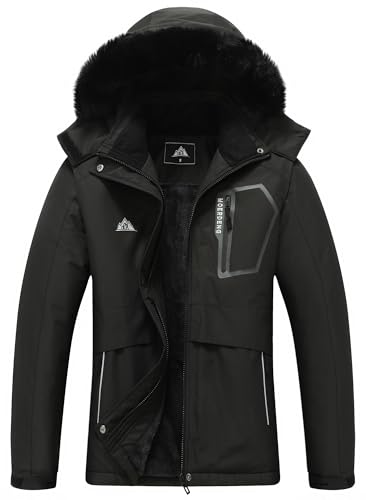 MOERDENG Women's Waterproof Snow Ski Jacket Warm Winter Coat Insulated Snowboarding Jacket Softshell Hiking Jacket - Image 1