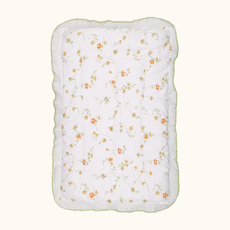 RUDRA CREATION New Born Baby Soft Cotton Godadi | Baby Bed | Multi-Color Pack of 01 - Image 1