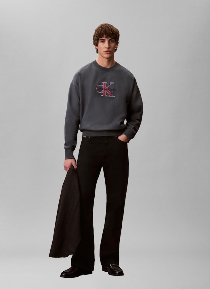 Calvin Klein Jeans Monologo Crew Neck Sweatshirt - Image 5