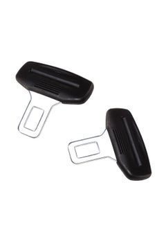 6 Piece Car Seat Belt Adapter, Car Seat Belt Connector, Black Belt Buckle Adapter for Cars/Trucks/Vans