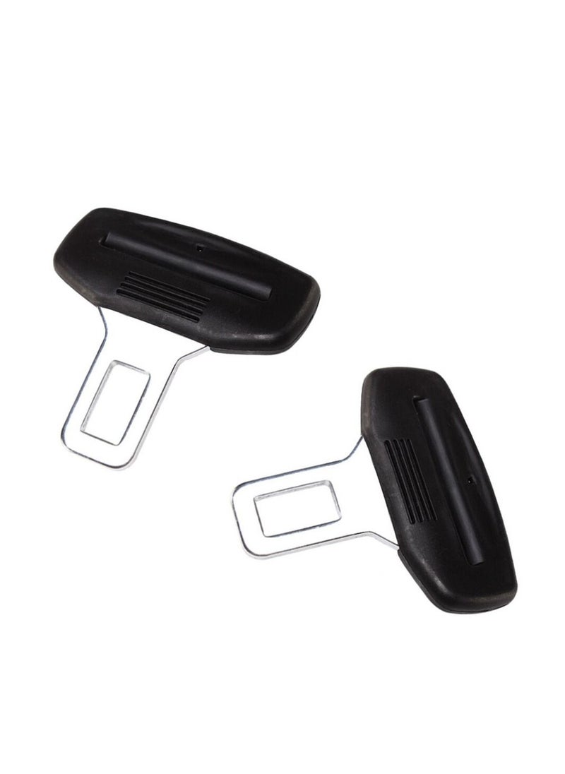 Generic - 6 Piece Car Seat Belt Adapter, Car Seat Belt Connector, Black Belt Buckle Adapter for Cars/Trucks/Vans - Image 1
