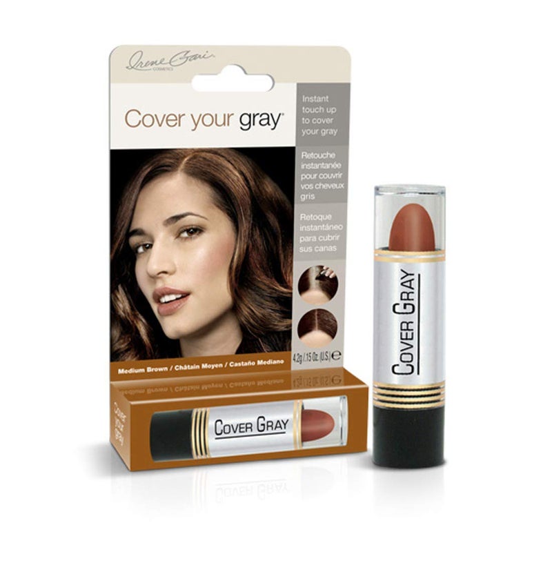 Cover Your Gray Hair Color Touch-Up Stick - Medium Brown - Image 1