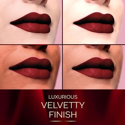 FACESCANADA Matte Lip Crayon – Midnight Rose 12 | Long Lasting, Highly Pigmented & Smudge Proof Lip Color | Creamy Texture for Smooth Application | Bold Matte Finish | 0.09 Oz (2.8g) - Image 2
