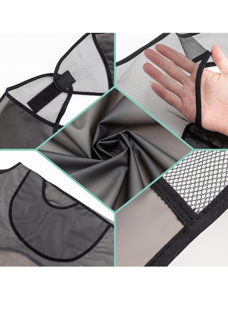 NIBEMINENT Waterproof Apron, Lightweight Apron With Pockets, TPU Water Resistant for Women Men Dishwashing, Cleaning Fish, Lab Work, Dog Grooming, Gardening, Fish - Image 5