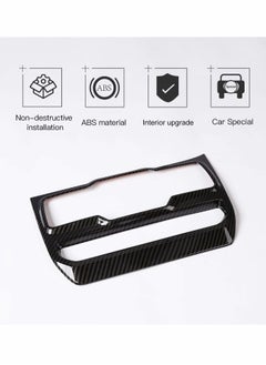 KASTWAVE Window Control Panel Trim Cover, Interior Decoration Accessories, for 2018-2021 Jeep Wrangler JL JLU, Carbon Fiber Texture  - Image 4