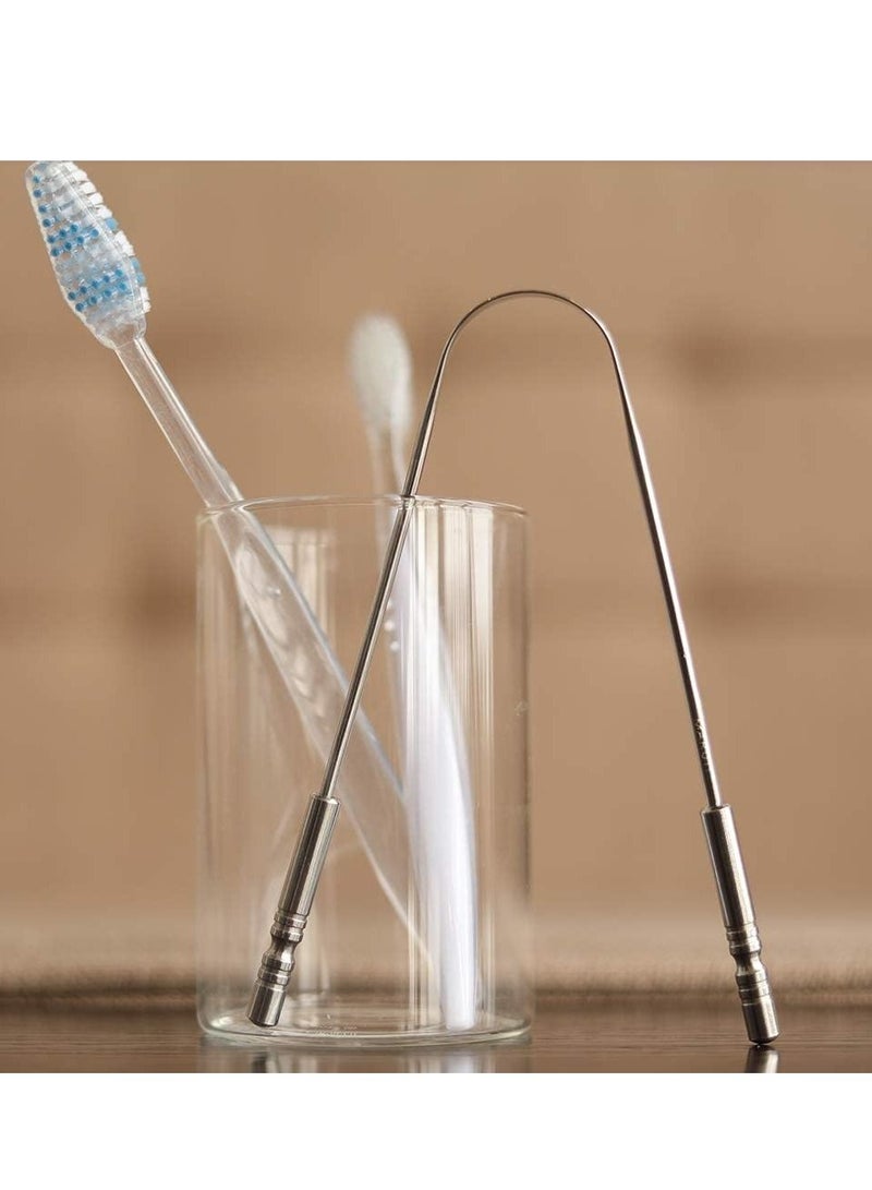 HealthAndYoga Single sterilizable tongue cleaning scraper - Image 2
