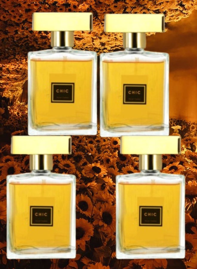 فانسي كوليكشون 4 قطع عطر شيك 100مل - Image 1