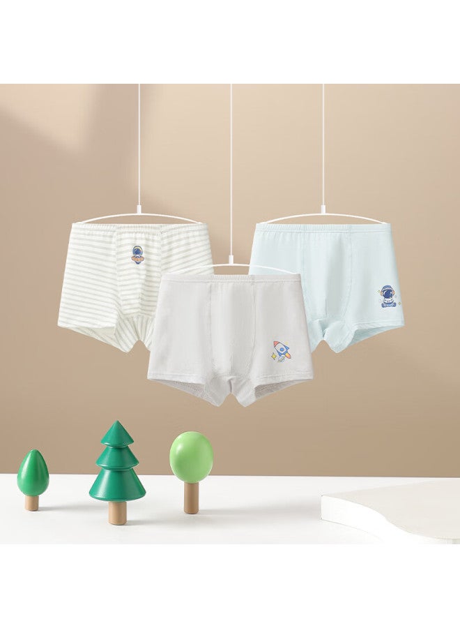 Red Bean Hodo Children's Modal Cotton Antibacterial Boys And Girls Boxer Shorts Youth Four-point Underwear H5k4113 165 - Image 1