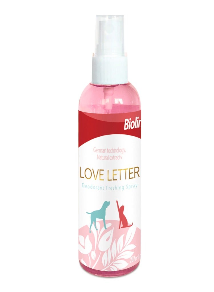Bioline Deodorant Freshing Spray 207 ml[Volume - 207ml, Flavor - Love Letter]