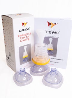 Dechocking Device LifeVac LifeVac - Choking Rescue Device Home Kit for Adult and Children ...