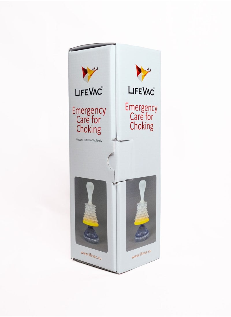 LifeVac - LifeVac - Choking Rescue Device Home Kit for Adult and Children First Aid Kit, Portable Choking Rescue Device, First Aid Choking Device - Image 1