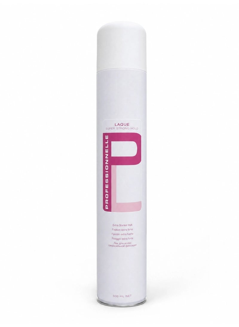 PROFESSIONNELLE Laque Super Strong Hold – 500 ml - Image 2