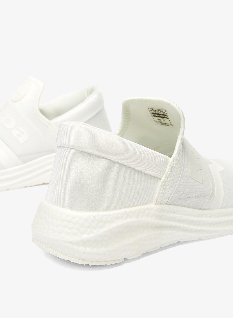 Kappa Women's Textured Slip-On Sports Shoes White - Image 4