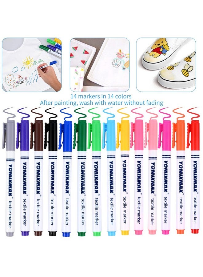 GOLDGE Dazzle at Baby Showers with a 44-piece DIY Bib Decorating Kit. 24 Bibs, 6 Stencils, 14 Markers (24 Bibs) - Image 5