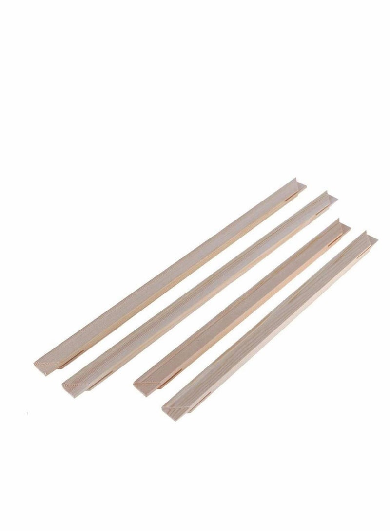Captaintech Wooden Frame Canvas Stretcher Bars for DIY Canvas Oil Painting Diamond Painting Craft Wall Art Canvas Prints Paintings Pictures Frames Kit 40 x 50 cm - Image 5