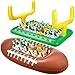 Leitee 2 Pcs Inflatable Football Drink Cooler Football Party Decoration Inflatable Field Cooler Ice Serving Bar Food Container for Summer Sport Birthday Party Favor SuppliesGreen Brown - Image 2