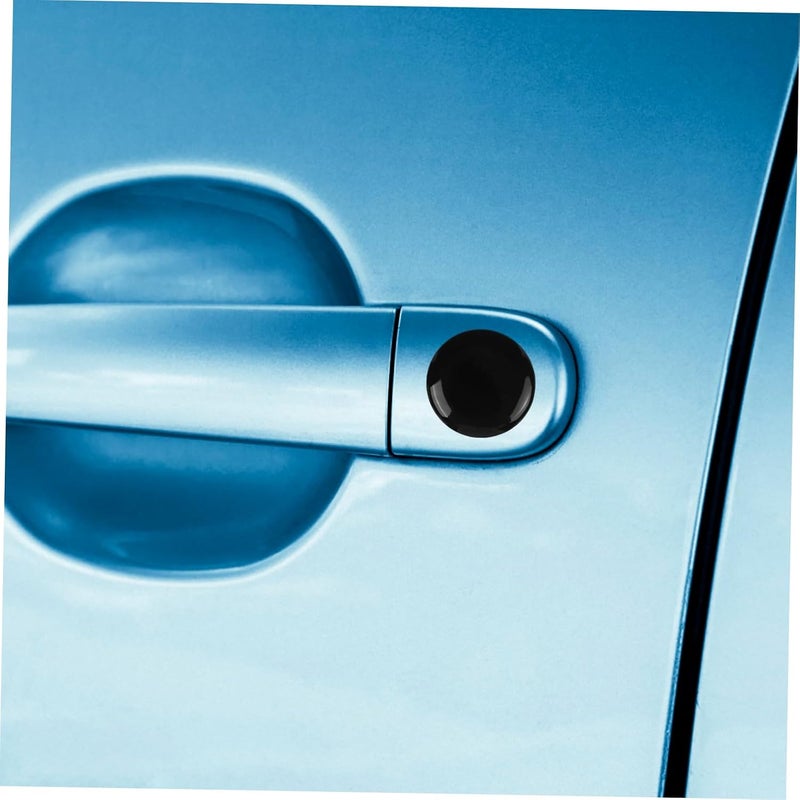 Vosarea 4pcs Car Door Lock Cover Sticker for Automotive Door Locks Guard for Keyholes Fit for Vehicle Security - Image 2