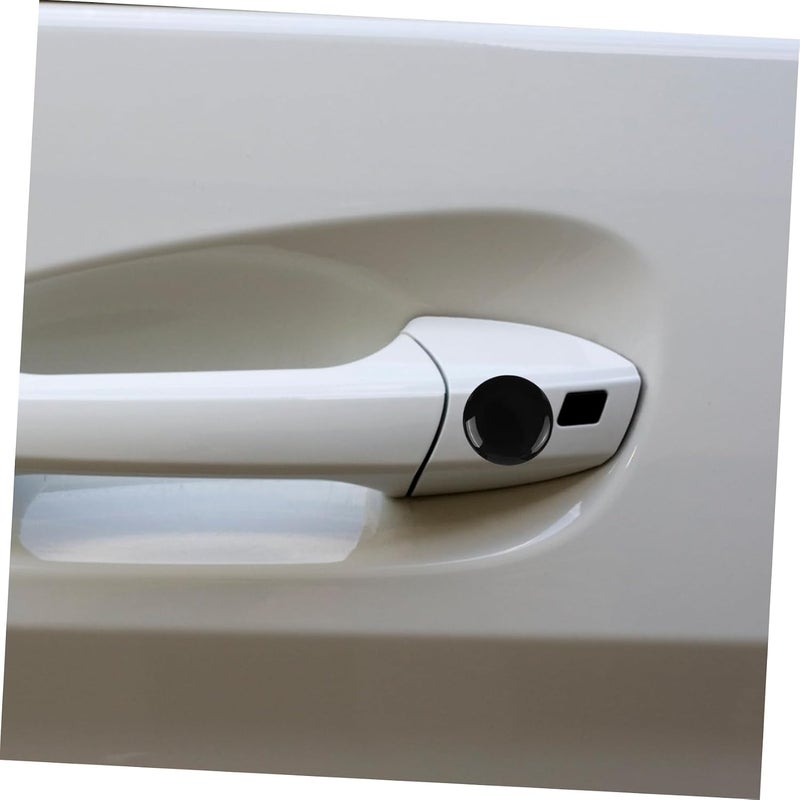 Vosarea 4pcs Car Door Lock Cover Sticker for Automotive Door Locks Guard for Keyholes Fit for Vehicle Security - Image 5