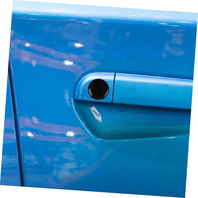 Vosarea 4pcs Car Door Lock Cover Sticker for Automotive Door Locks Guard for Keyholes Fit for Vehicle Security - Image 4
