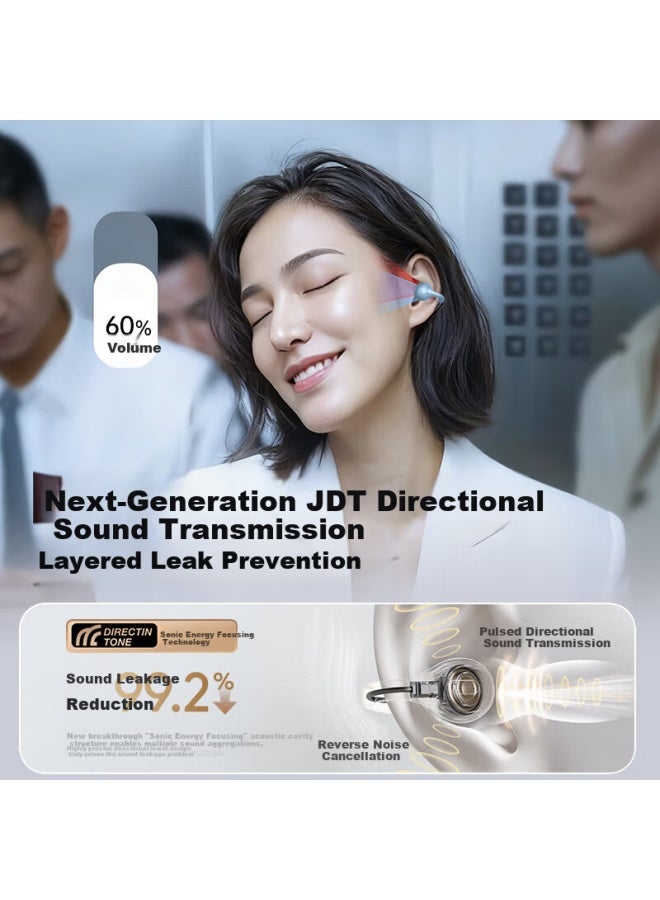Viken Latest Berlin Sound No.1 Bone Conduction Bluetooth Ear Clip Wireless Open-ear Sports Running Long Battery Life Non-in-ear Ear Hook Headphones - Image 2