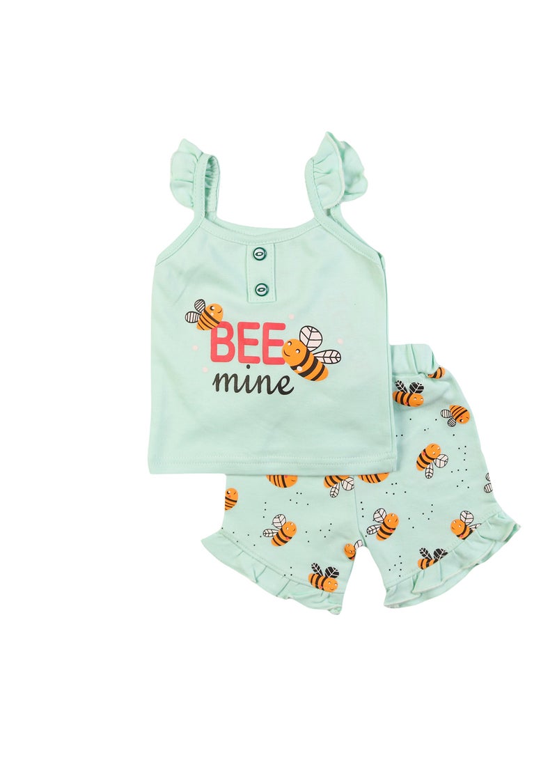Zercon Summer Pajama Set for Newborn Babies  6371 - Image 1