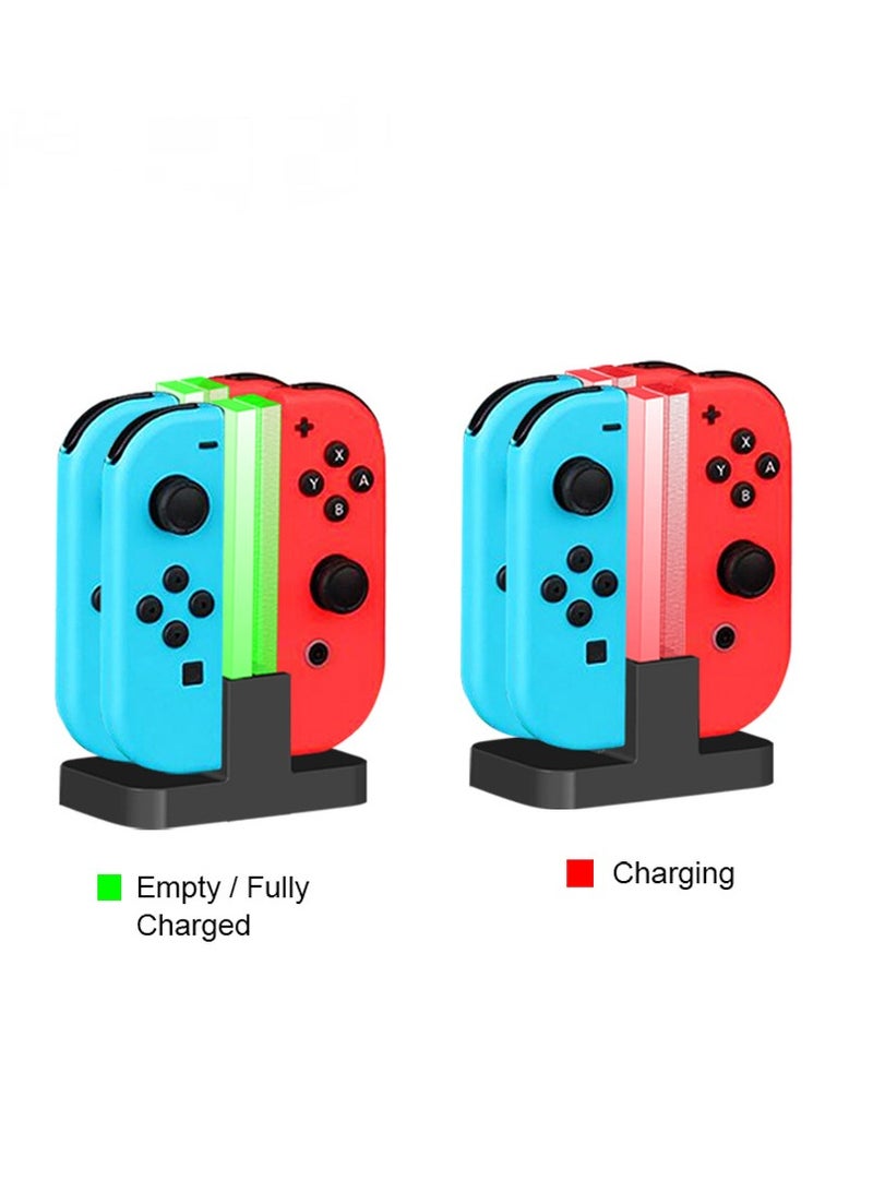 USB 4 Port Charging Station For Nintendo Switch Lite Console Charger Base - Image 3