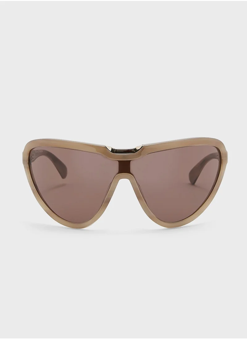 MaxMara Classic Vintage Oversized Sunglasses