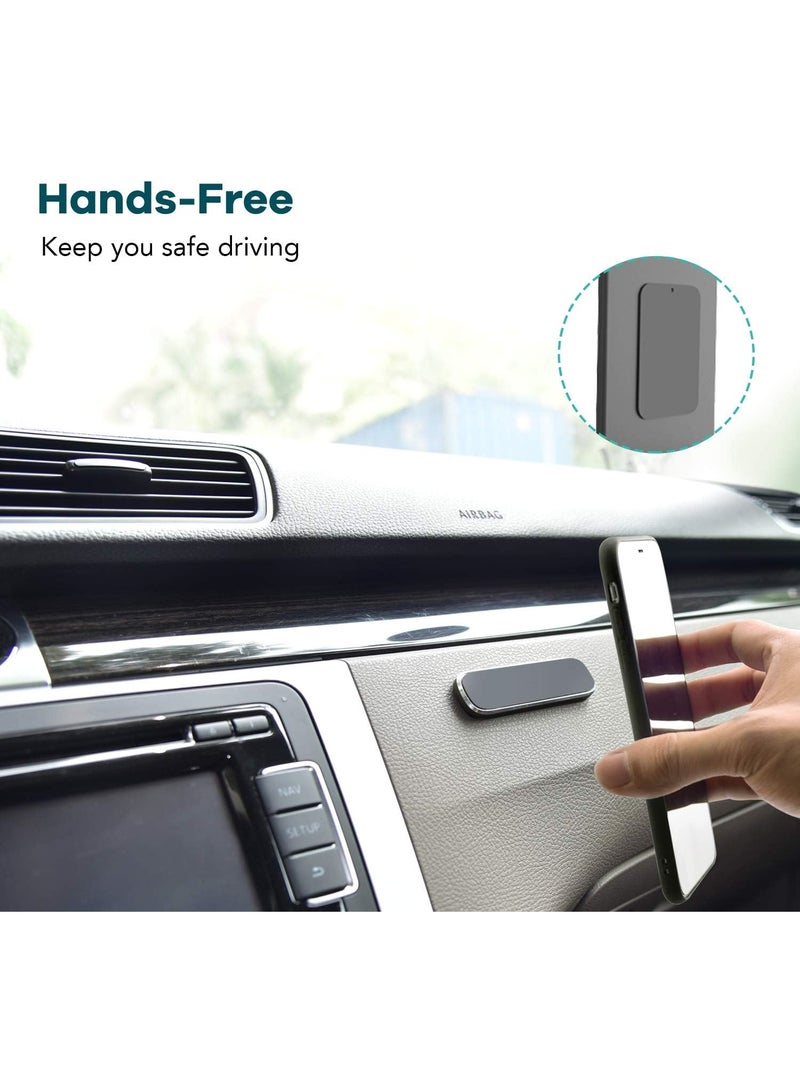 Magnetic Car Mount Holder, Universal Adhesive Magnetic Phone Holder for Cars, Suitable for Smartphones and Mini Tablets - Image 3