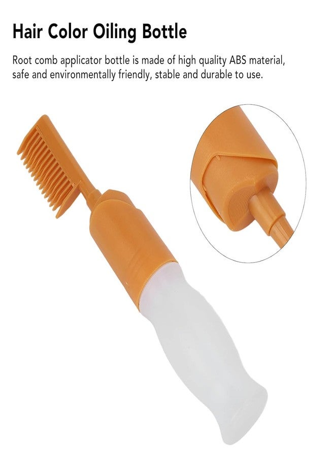 BELAYA Oil Applicator with Comb Hair Color Oiling Bottle, 110ml Root Comb Applicator Bottle Safe Root Comb Squeeze Applicator Bottles With Dots For Hair Coloring, Dye Hair, Oiling Care - Image 4