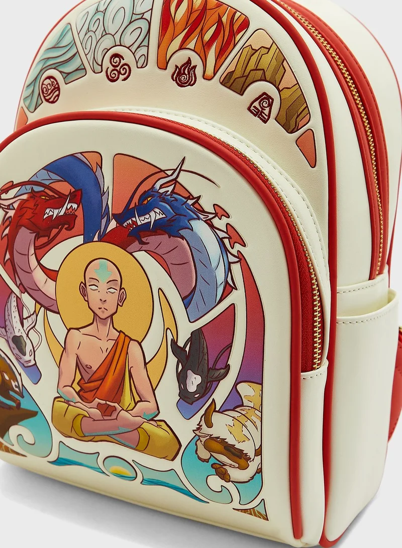 Loungefly Kids Avatar Aang Meditation Backpack