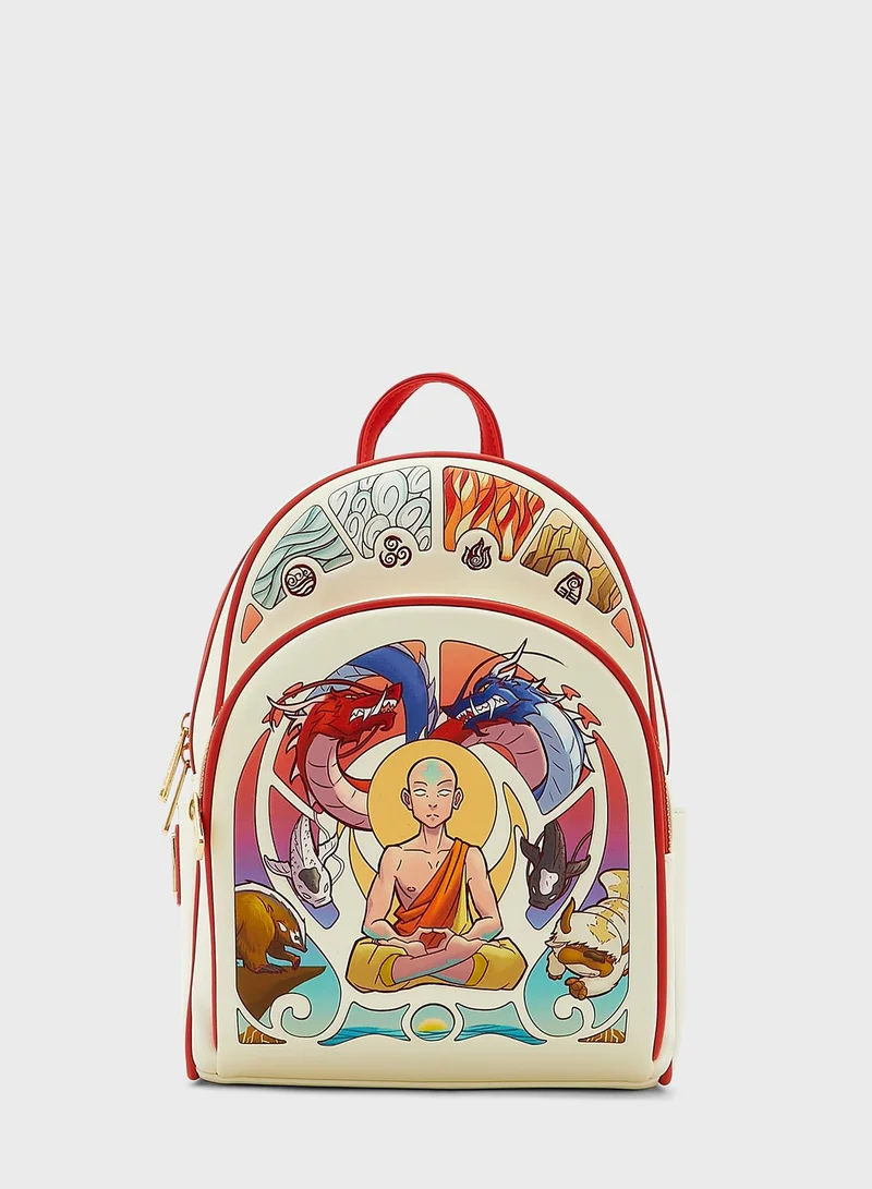 Loungefly Kids Avatar Aang Meditation Backpack