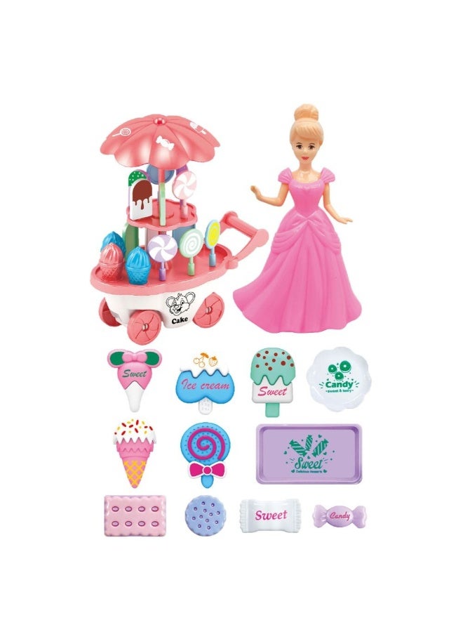Power Joy Super Value Desserts Set Pretend Play, Assorted 1 Piece (Style & Color May Vary) Each Sold Separately - Image 2