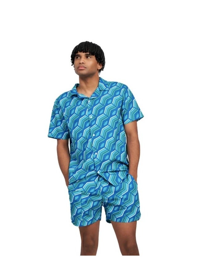 امبرو قميص مزين بطبعة - Image 1