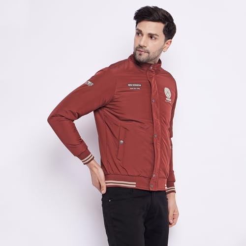 Duke Stardust Men Full Sleeve Jacket (SDZ3042_Rust_XL) - Image 4