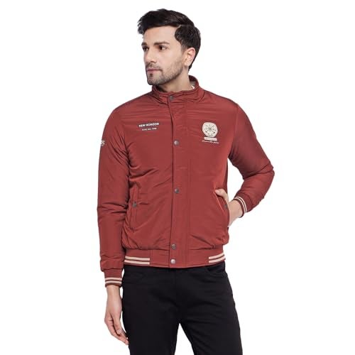 Duke Stardust Men Full Sleeve Jacket (SDZ3042_Rust_XL) - Image 1
