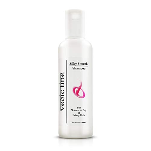Vedic Line Vedicline Silky Smooth Shampoo, For Damaged & Frizzy Hair with Honey and Hibiscus Extract for Soft, Smooth Hair, 200ml - Image 1