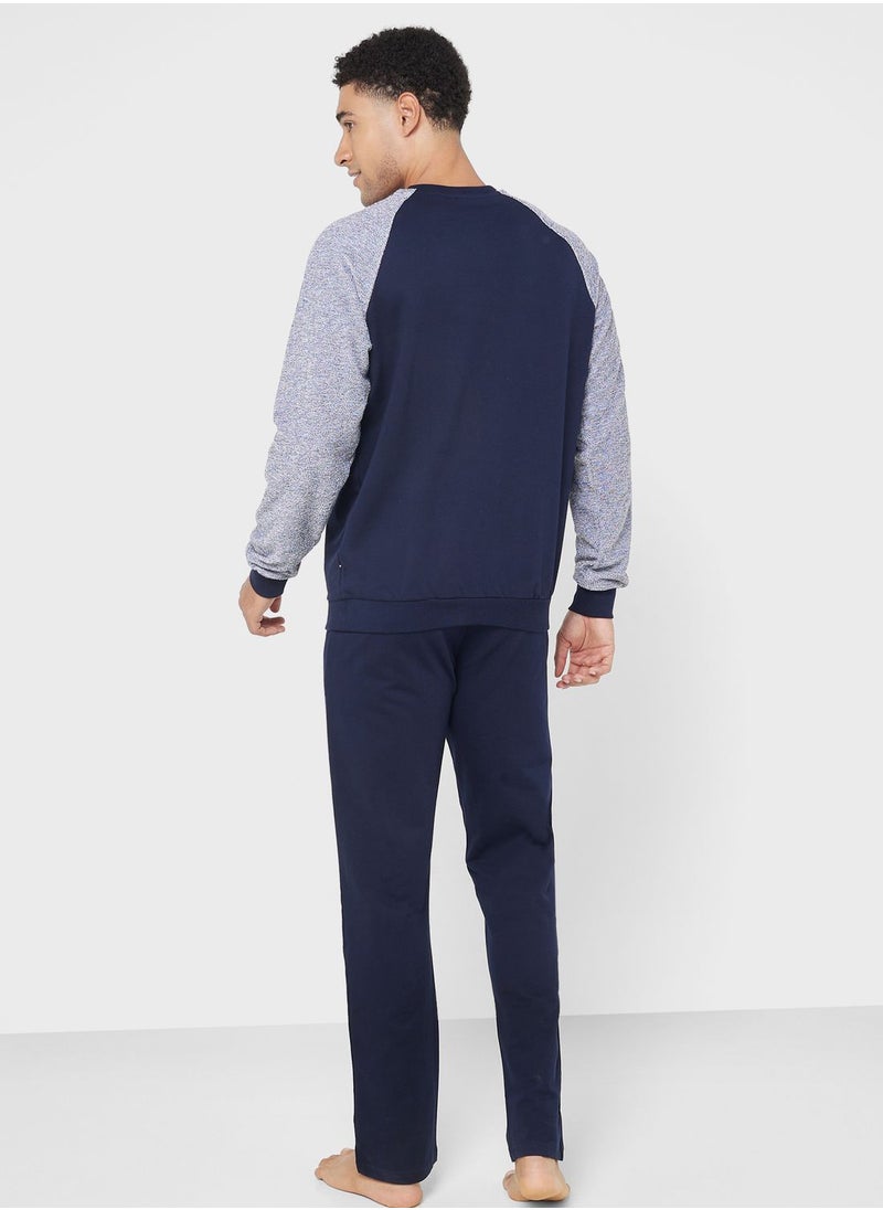 U.S. Polo Assn. - Crew Neck T-Shirt Pyjama Set - Image 1