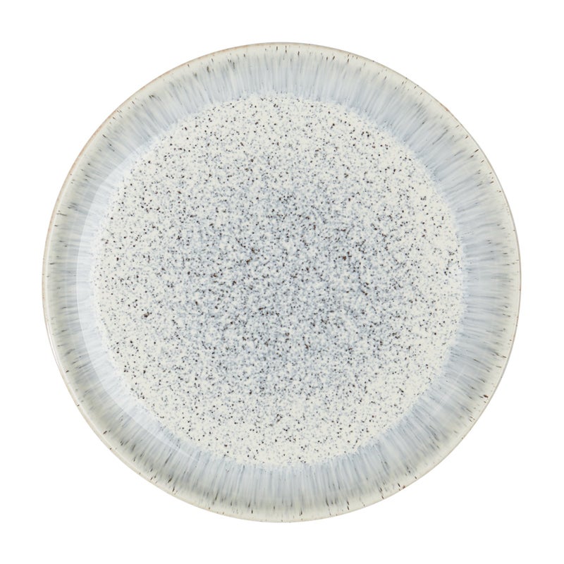 Denby Halo Speckle Coupe Dinner Plate