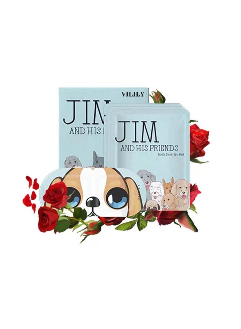 فليلي 10 قطع من قناع جيم وأصدقائه بخار النهار ليلي روز - Image 1