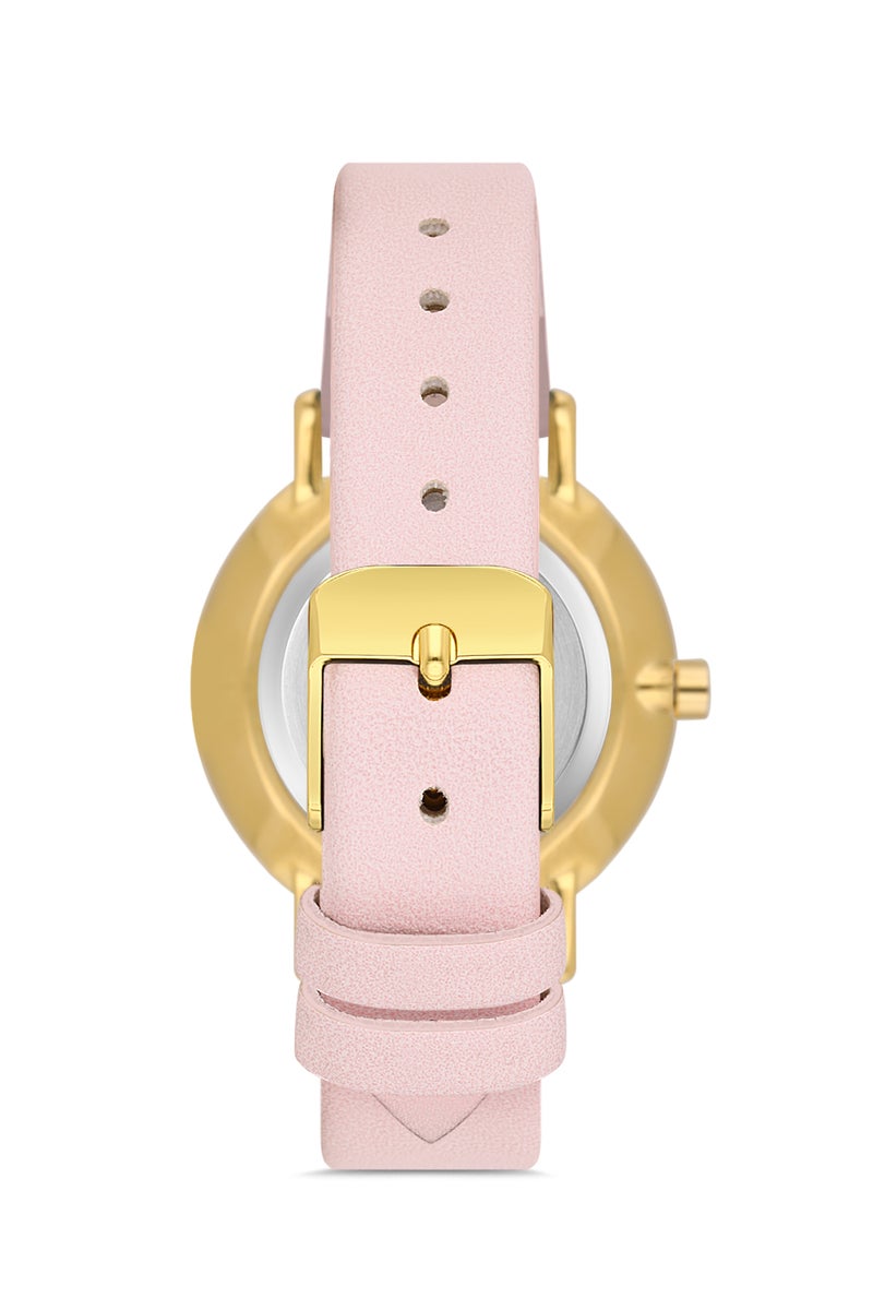 OMAX Women’s Wrist-Watch | Analog | Leather Strap | Elegant Design - Image 3