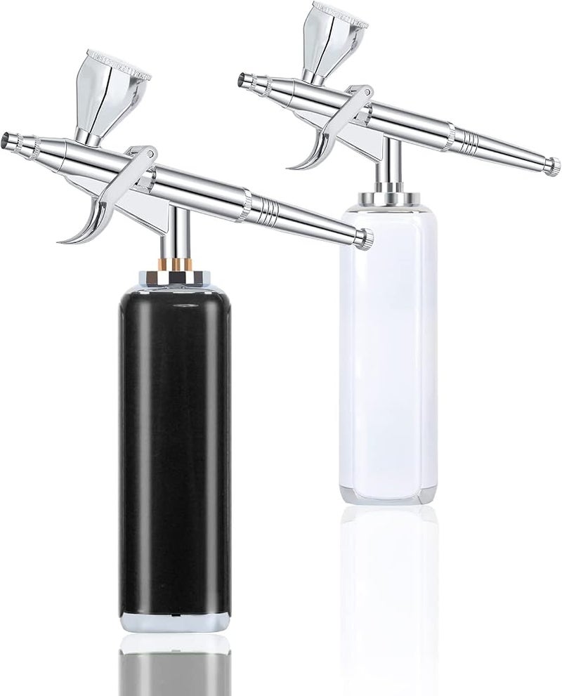 I-BEAUTEE High air Flow Airbrush Kit,Portable Airbrush Compressor, Rechargeable Cordless Airbrush, Mini Air Brush, Handheld Airbrush Gun for Barber, Model Painting, Nail Art, Makeup, Tattoo - Image 4