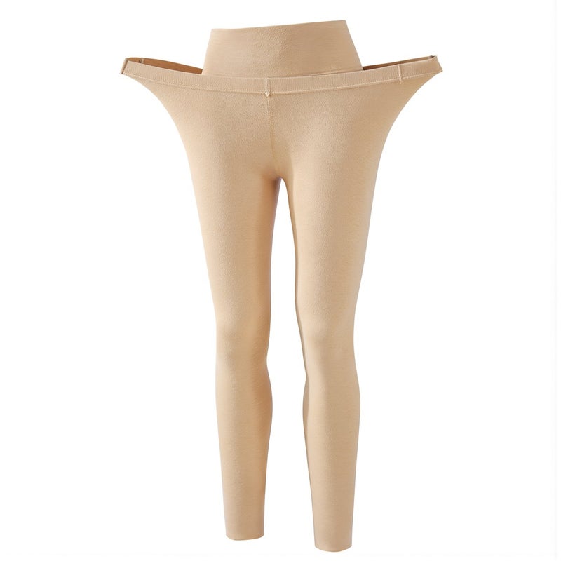 No Pilling No Shedding Thermal Pants Non Itch Silk Wool Blend S Tone - Image 4