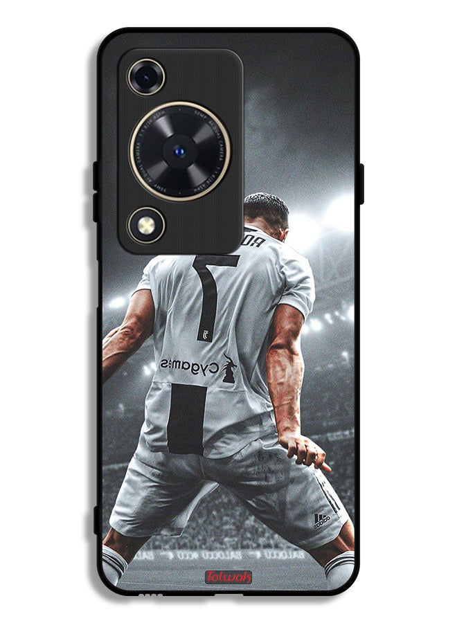 Tolwak Huawei Nova Y72S Protective Case Cover Cristiano Ronaldo Celebration