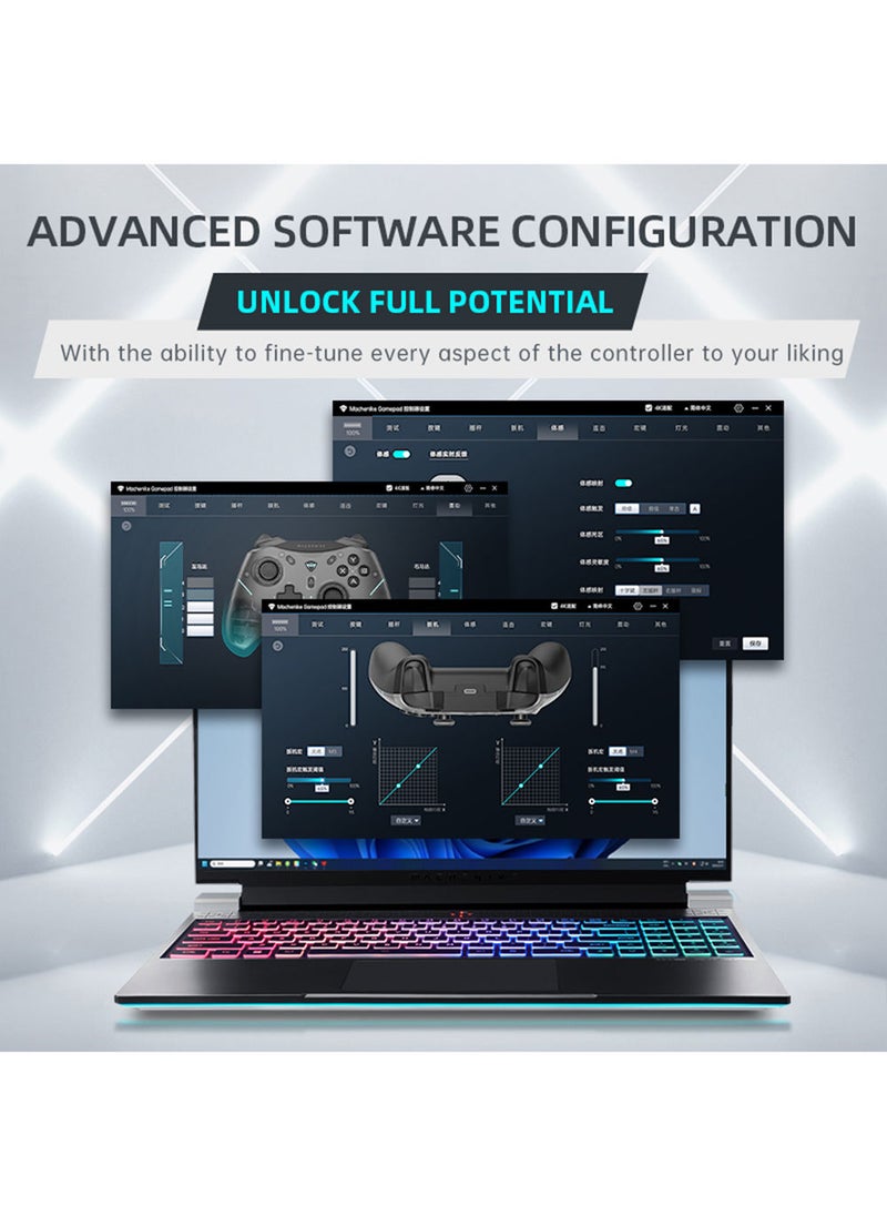 MACHENIKE - G5 Pro لوحة ألعاب لاسلكية للتبديل PC Android IOS قابل للتعديل RGB الإضاءة وحدة تحكم الألعاب - Image 1